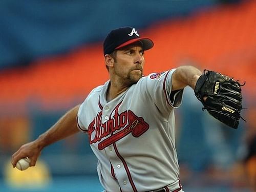 John Smoltz while pitching for the Atlanta Braves