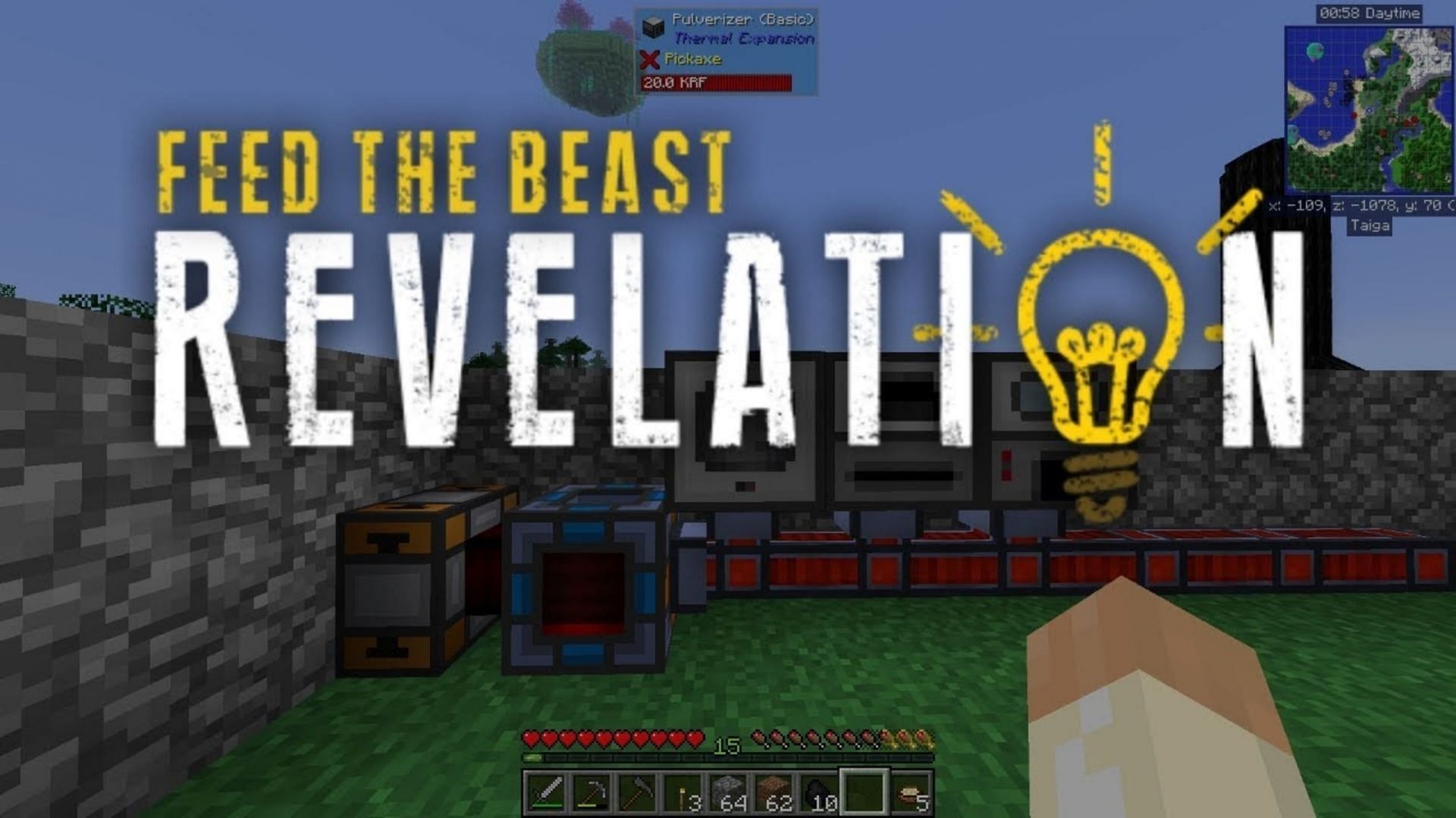 Revelation improves the Feed the Beast mod&#039;s general performance (Image via TKH/YouTube)
