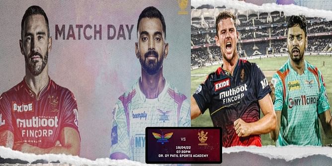 LSG vs RCB, IPL Toss Result: Today's match players list, teams & umpires for Match 31