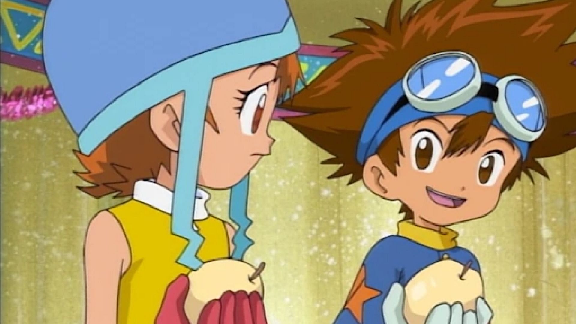 Taichi and Sora (Image via Digimon Anime)