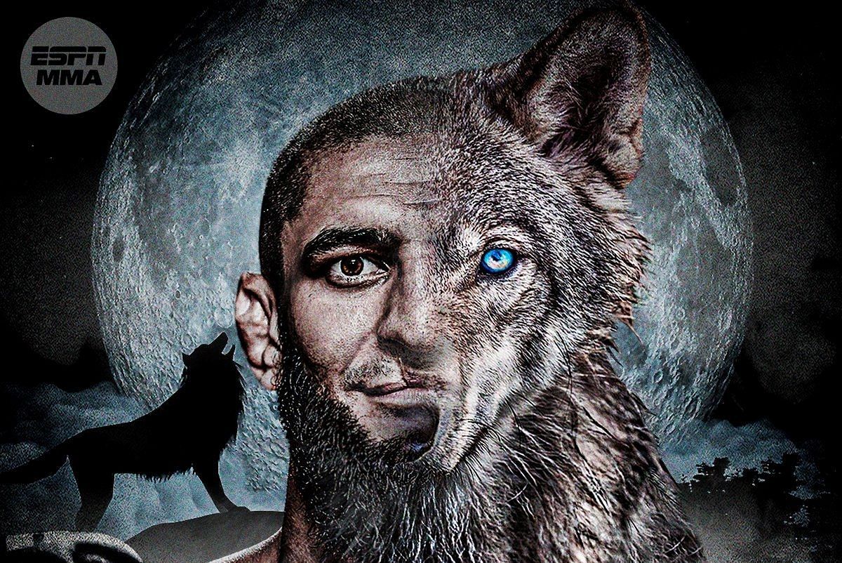 UFC welterweight Khamzat Chimaev [Image via @espnmma on Twitter]