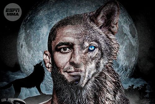 UFC welterweight Khamzat Chimaev [Image via @espnmma on Twitter]