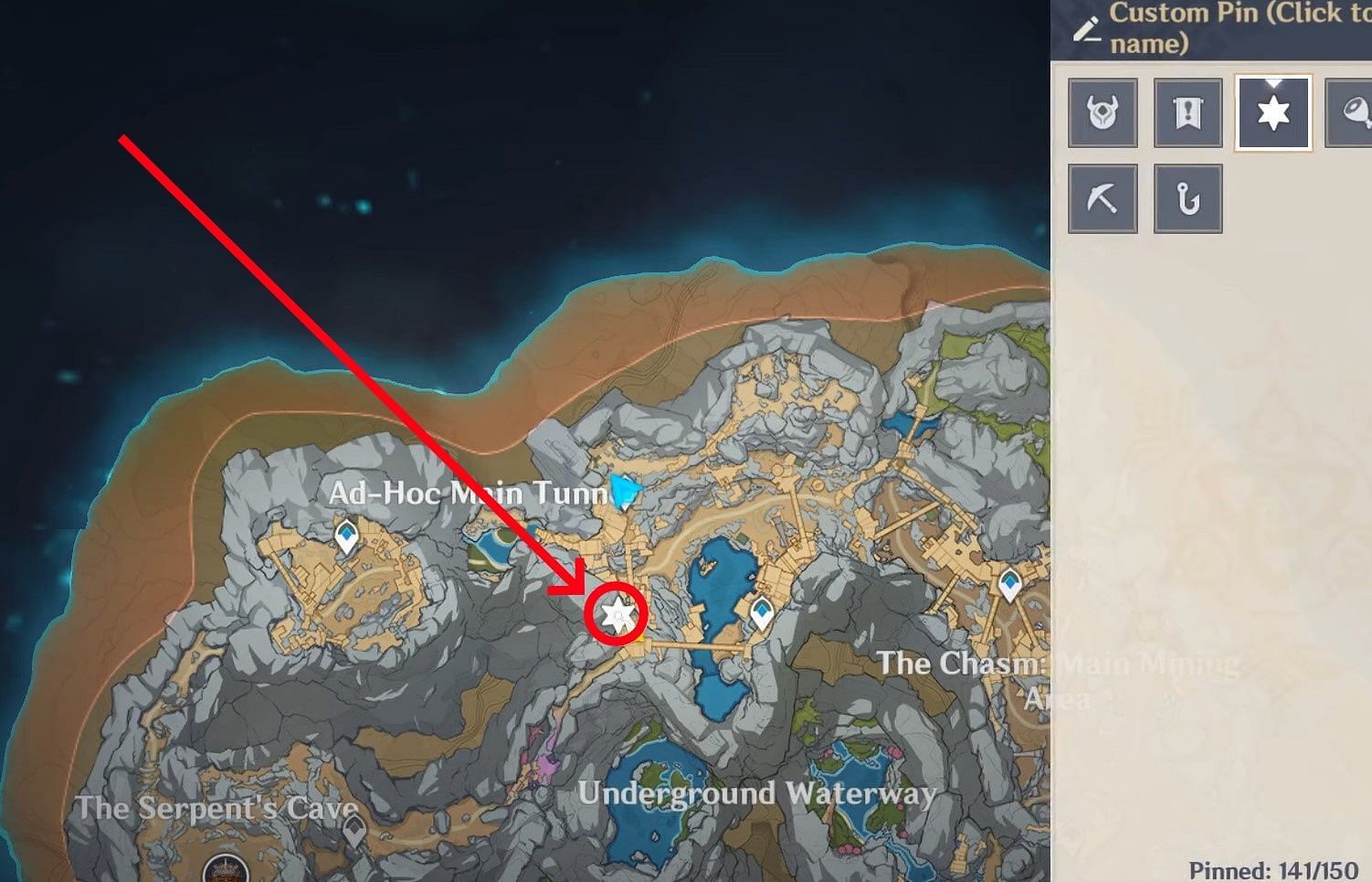 This one is south of the eastern Teleport Waypoint in Ad-Hoc Main Tunnel (Image WoW Quests)