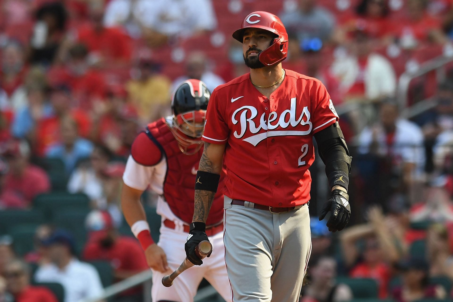 Outfielder Nick Castellanos, just one of the free agents to leave the Cincinnati Reds this past offseason