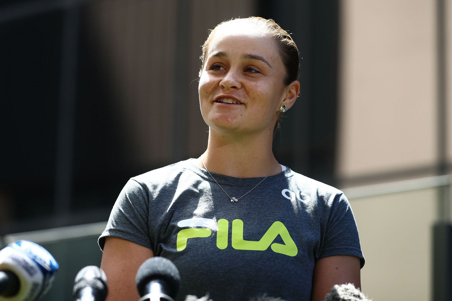 Barty announced her retirement from tennis earlier this year.