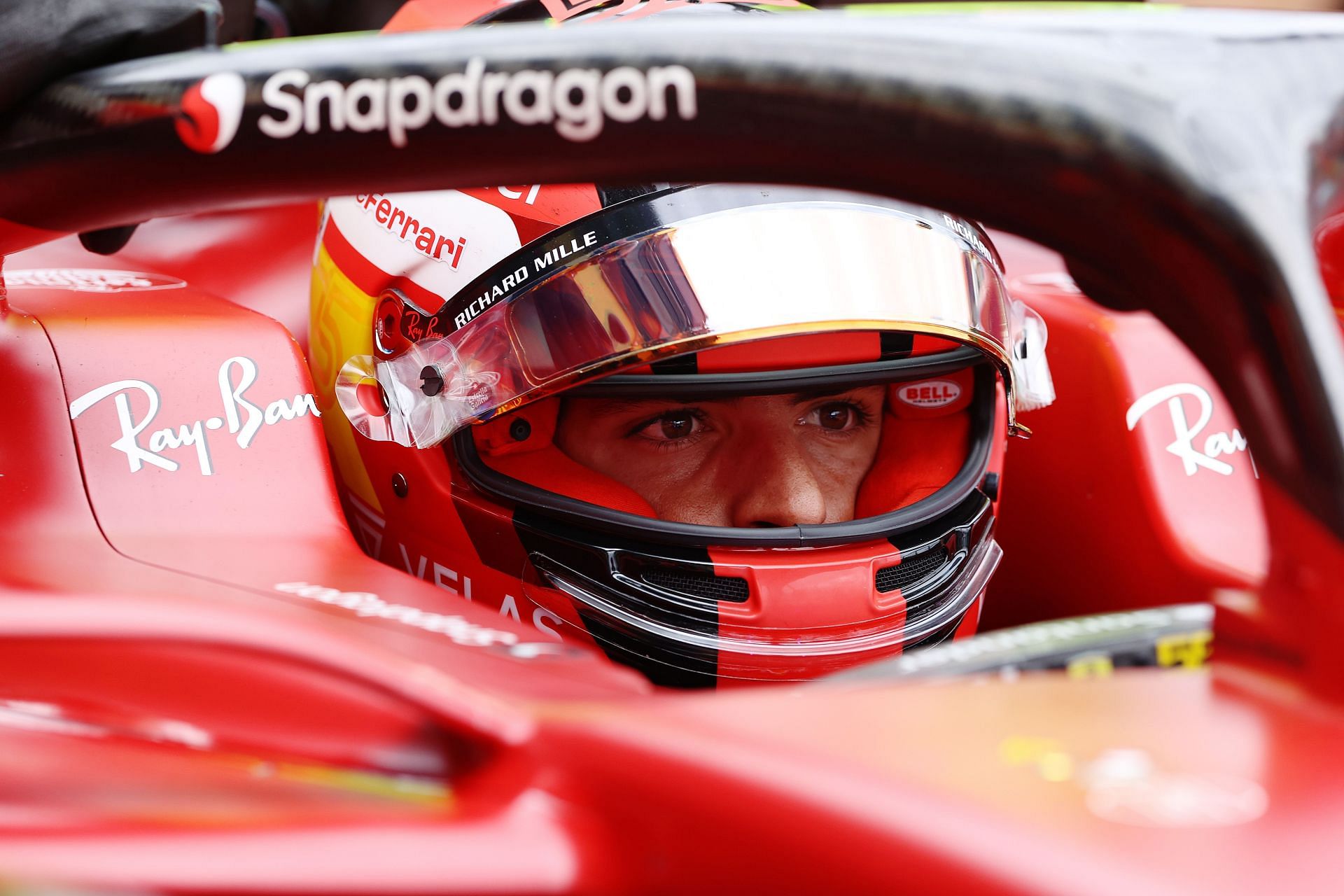 Ferrari driver Carlos Sainz hoping F1 can find a way to keep European races on the calendar. (Photo by Robert Cianflone/Getty Images)
