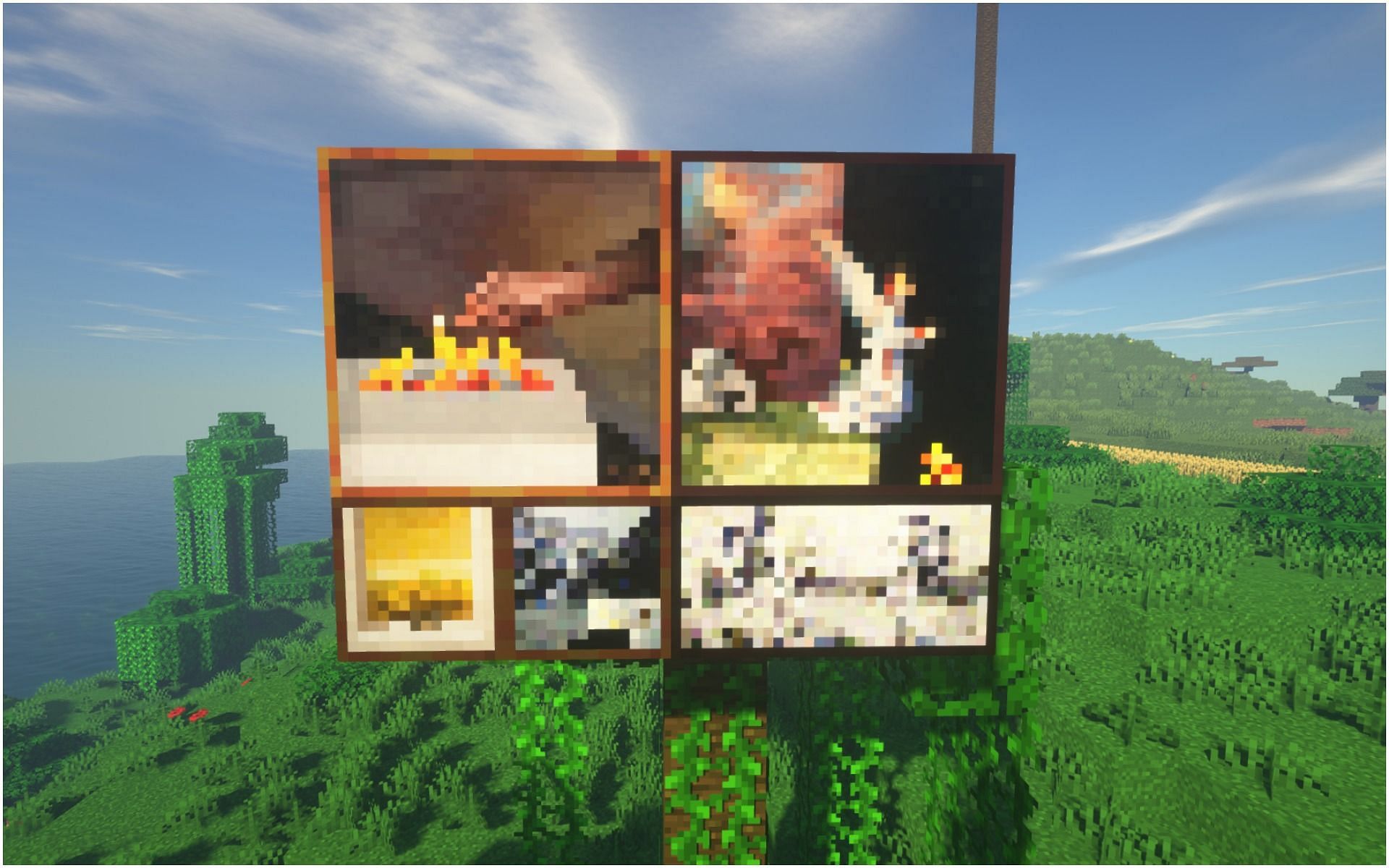 minecraft paintings posters