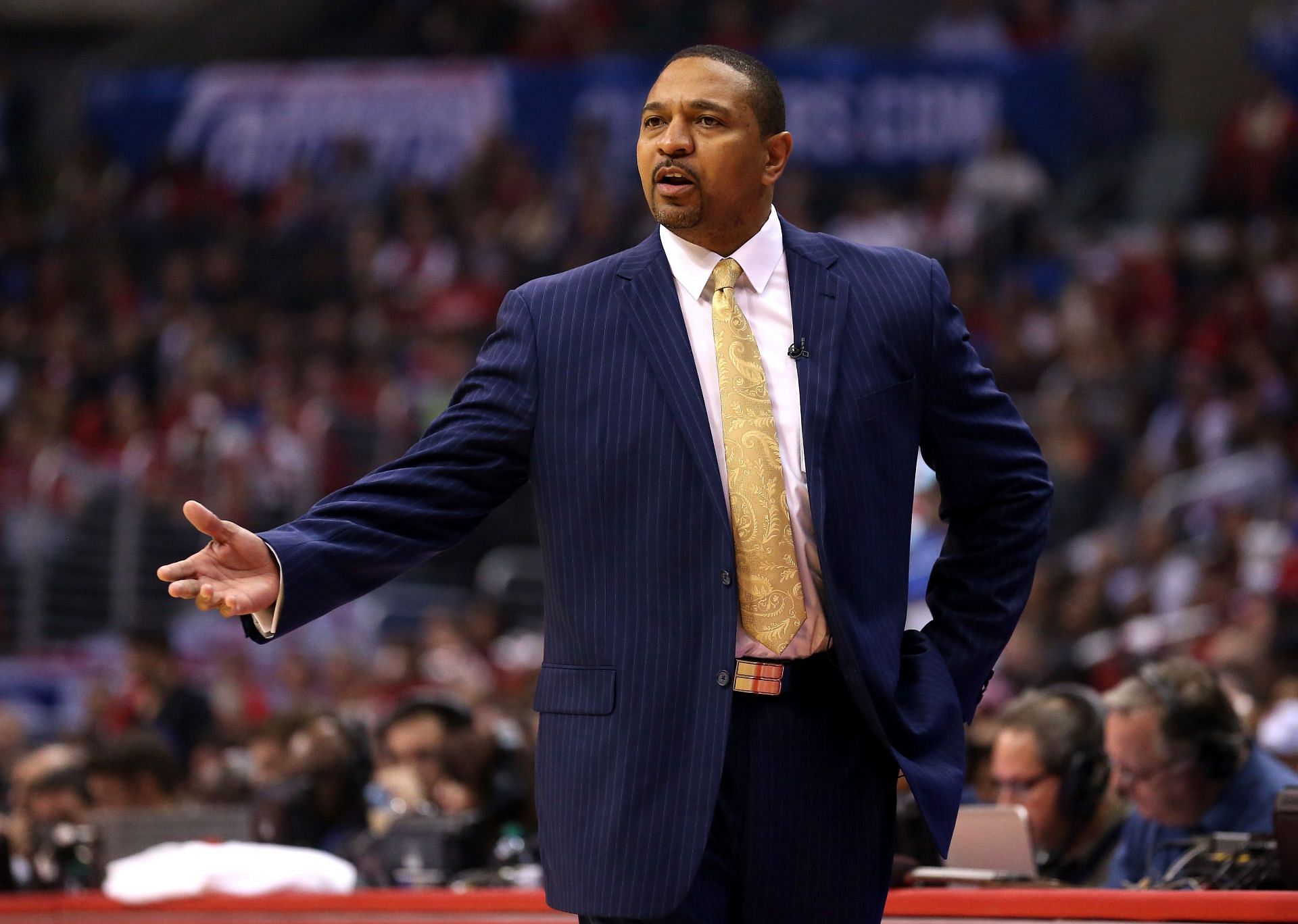 Mark Jackson as the coach of the Golden State Warriors in 2013