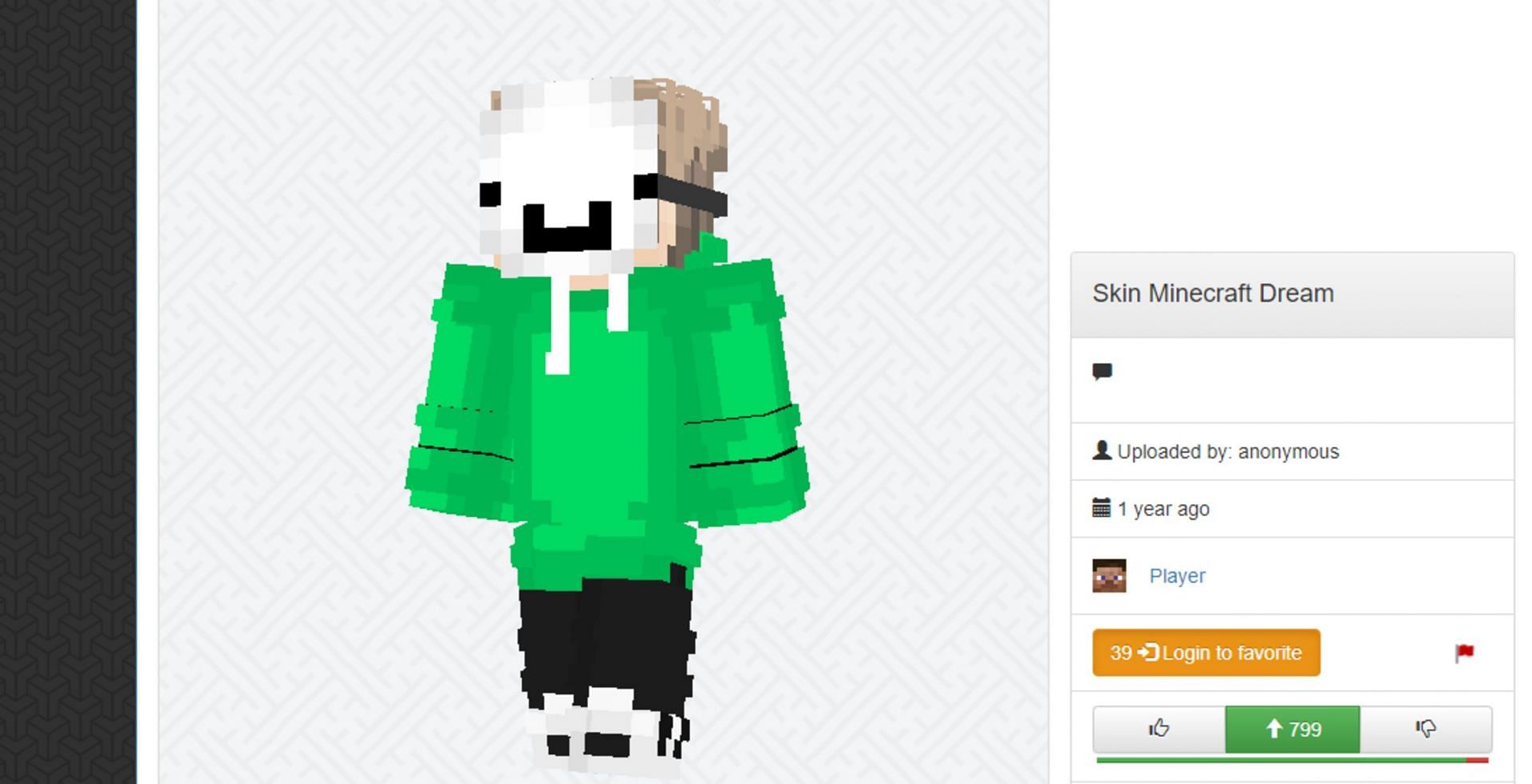 Skin Minecraft, Nova Skin