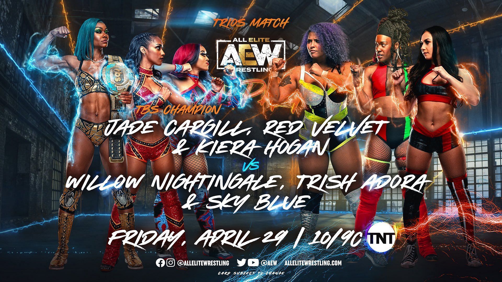 Jade Cargill&#039;s faction makes its debut at AEW Rampage.