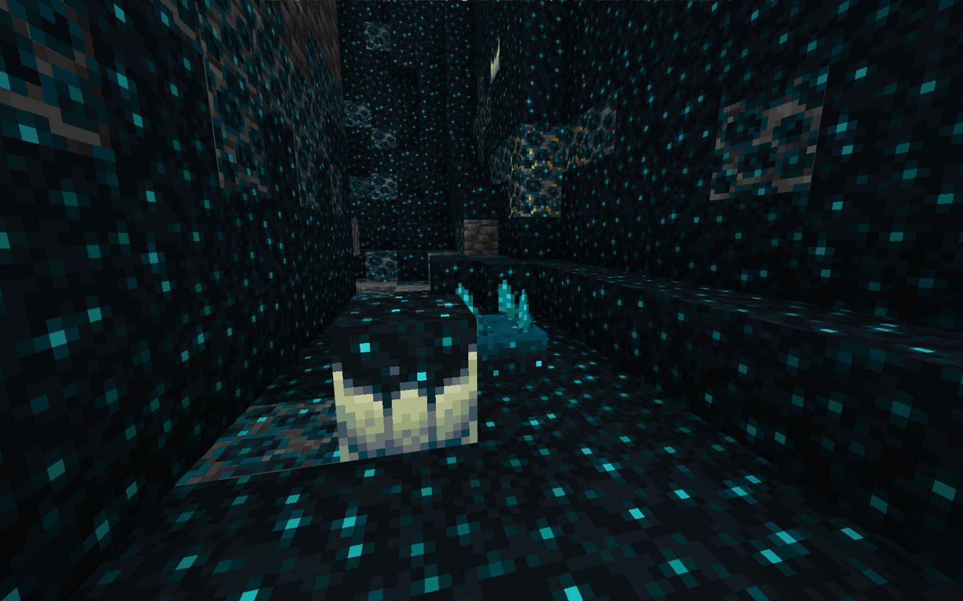Deep Dark biome (Image via Minecraft Bedrock Edition Beta Preview)