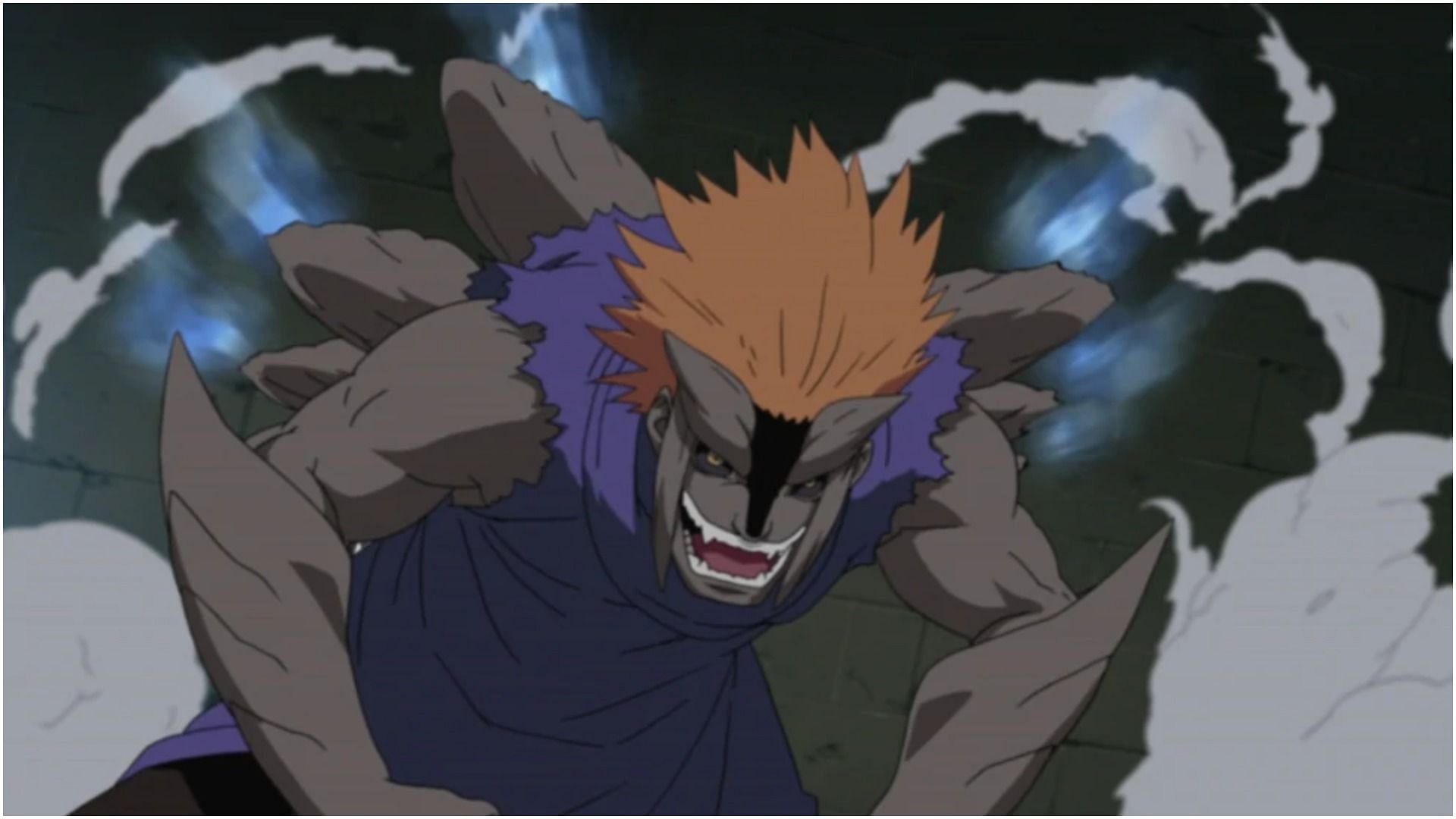 Jūgo's Sage Mode as seen in the anime Naruto (Image via Studio Pierrot)