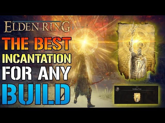 How to obtain the Golden Vow Erdtree Incantation in Elden Ring