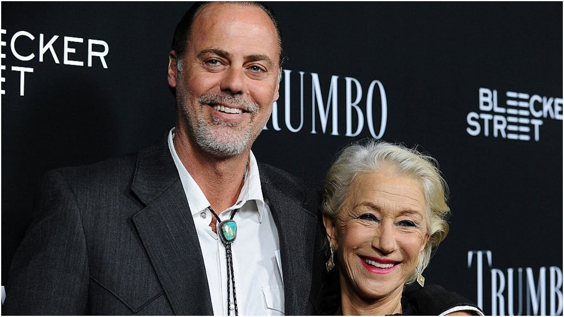 Rio Hackford with his stepmother Helen Mirren (Image via Jason LaVeris/Getty Images)