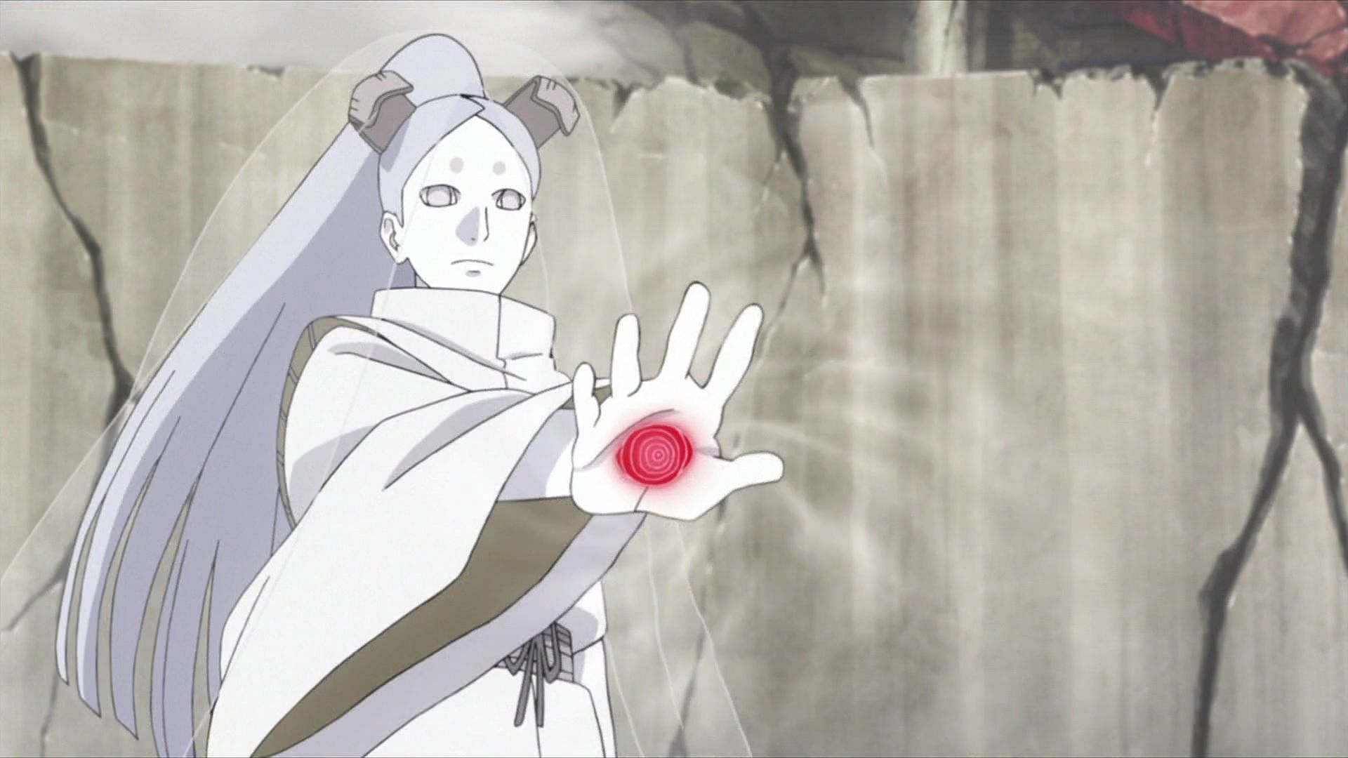 Momoshiki absorbing Jutsu in Boruto (Image via Pierrot)