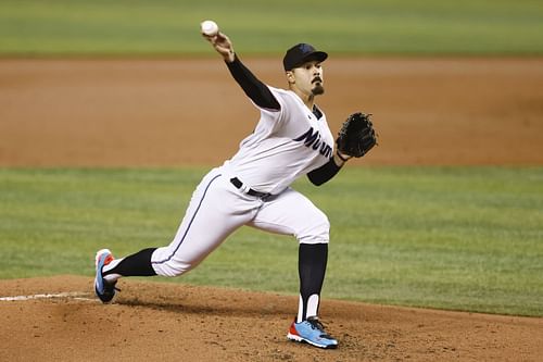 Los Angeles Dodgers v Miami Marlins