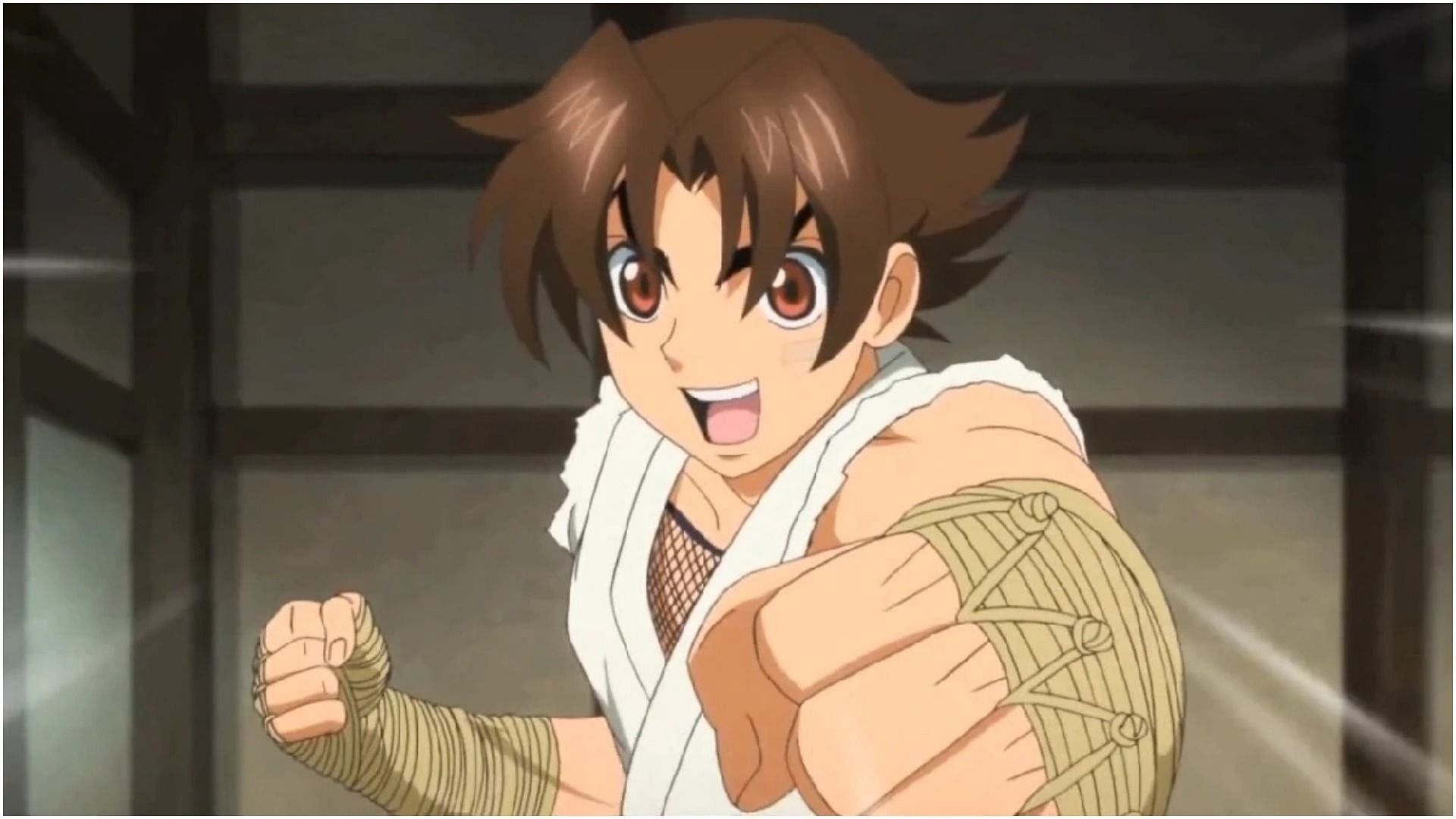 Kenichi Shirahama as seen in the anime Kenichi (Image via TMS Entertainment)