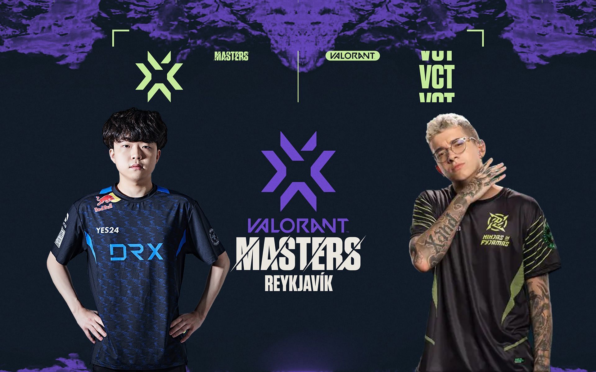 Who will win between NIP and DRX at VCT Masters Stage 1 (Image by Sportskeeda)