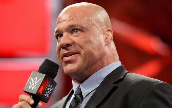 Kurt Angle names the UFC fighter he believes is best fitted to transition to WWE