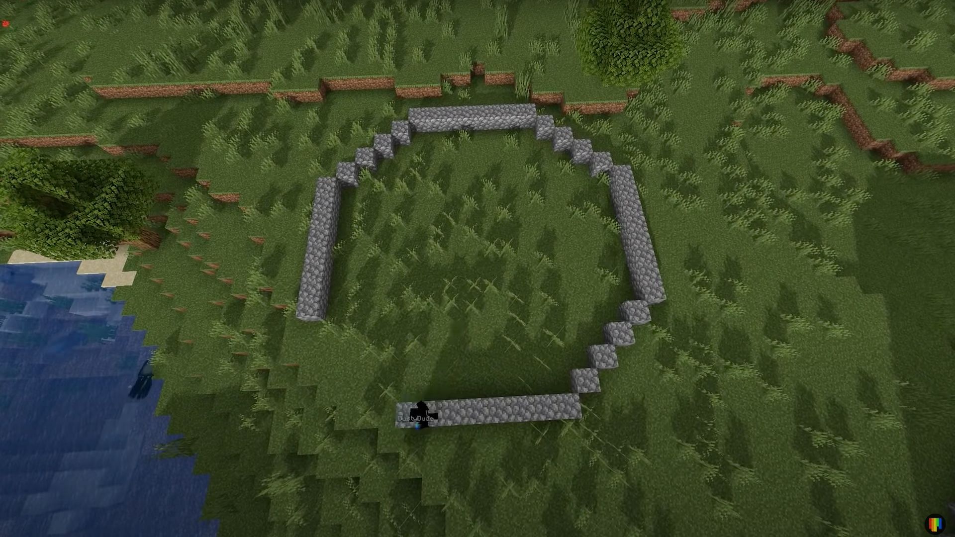 The first is to create a base (Image via Dusty Dude/YouTube)