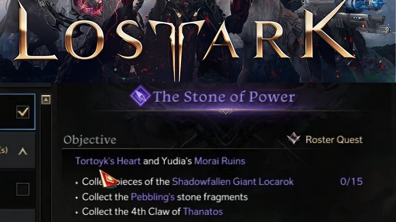 A look at the Stone of Power quest in Lost Ark (Image via Smilegate)