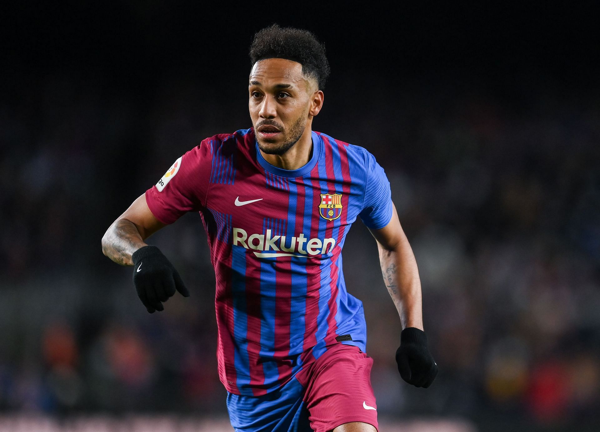 Pierre-Emerick Aubameyang&#039;s early goal helped the Blaugrana secure a narrow win over Real Sociedad
