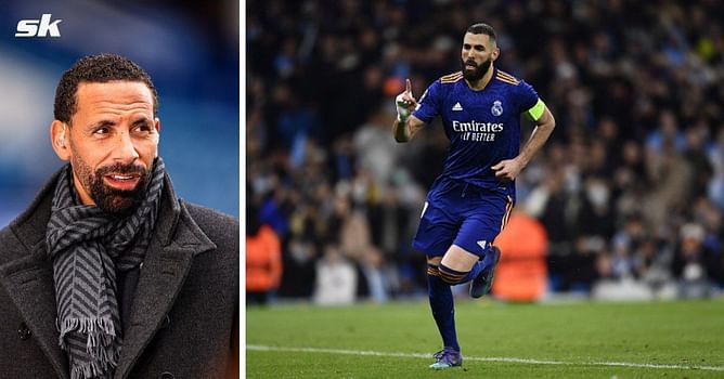 Watch: Rio Ferdinand reveals his hilarious reaction to Real Madrid star Karim Benzema's brace against Manchester City