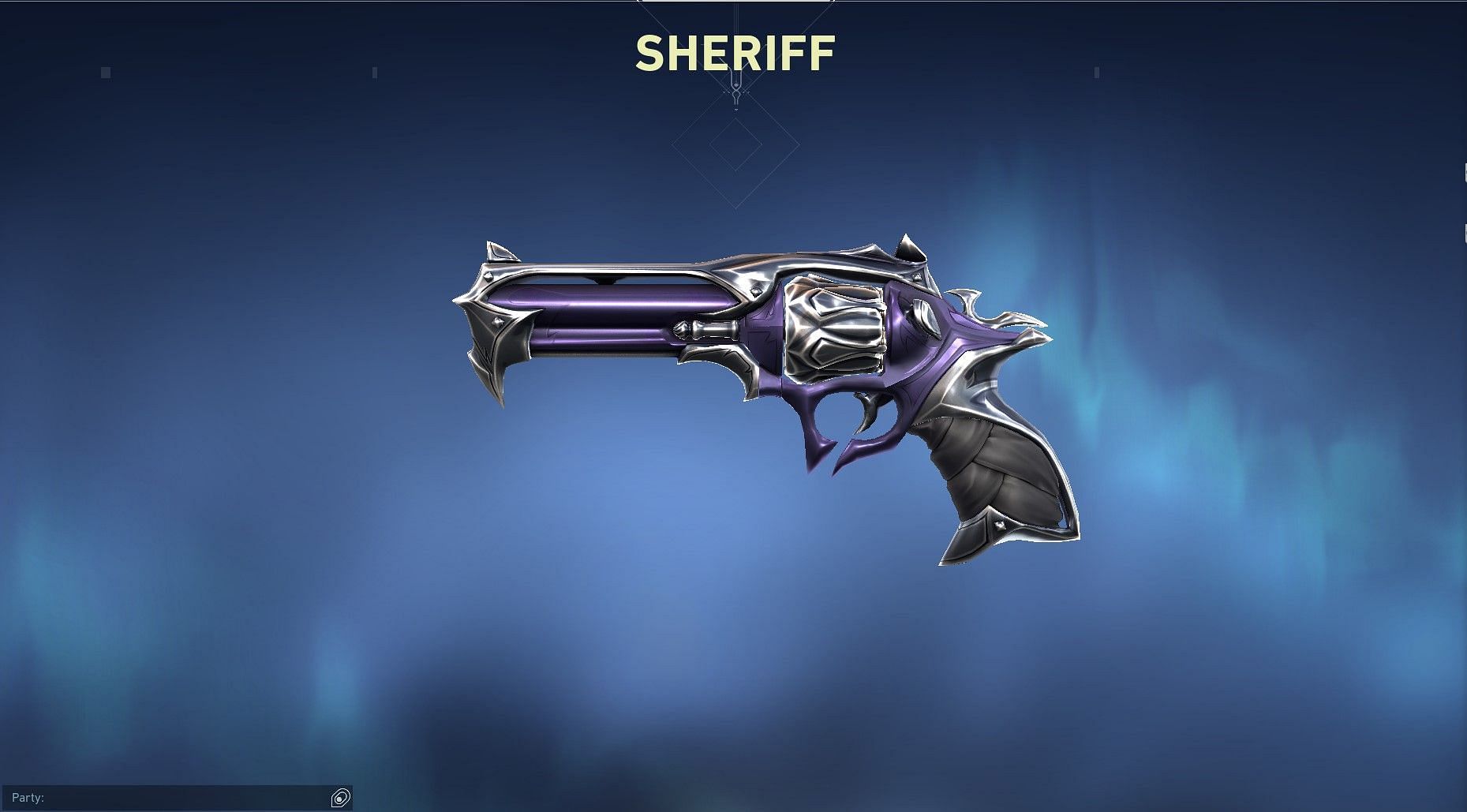 Reaver Sheriff can be bought for 1,775 VP (Image via Valorant)