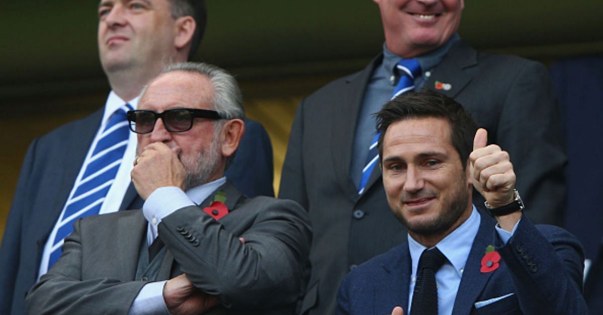 Frank Lampard with his father Frank Lampard senior