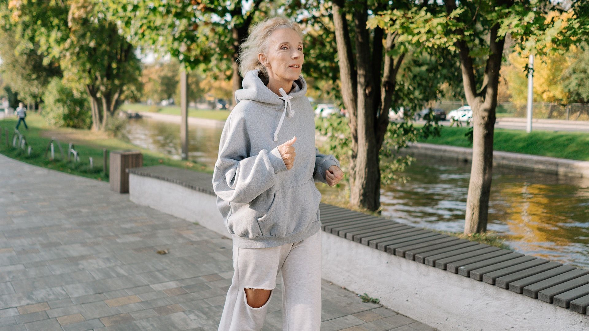 There&#039;s lots of ways for senior adults to stay fit. Image via Pexels/Cottonbro