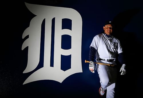 Detroit Tigers Photo Day- Miguel Cabrera