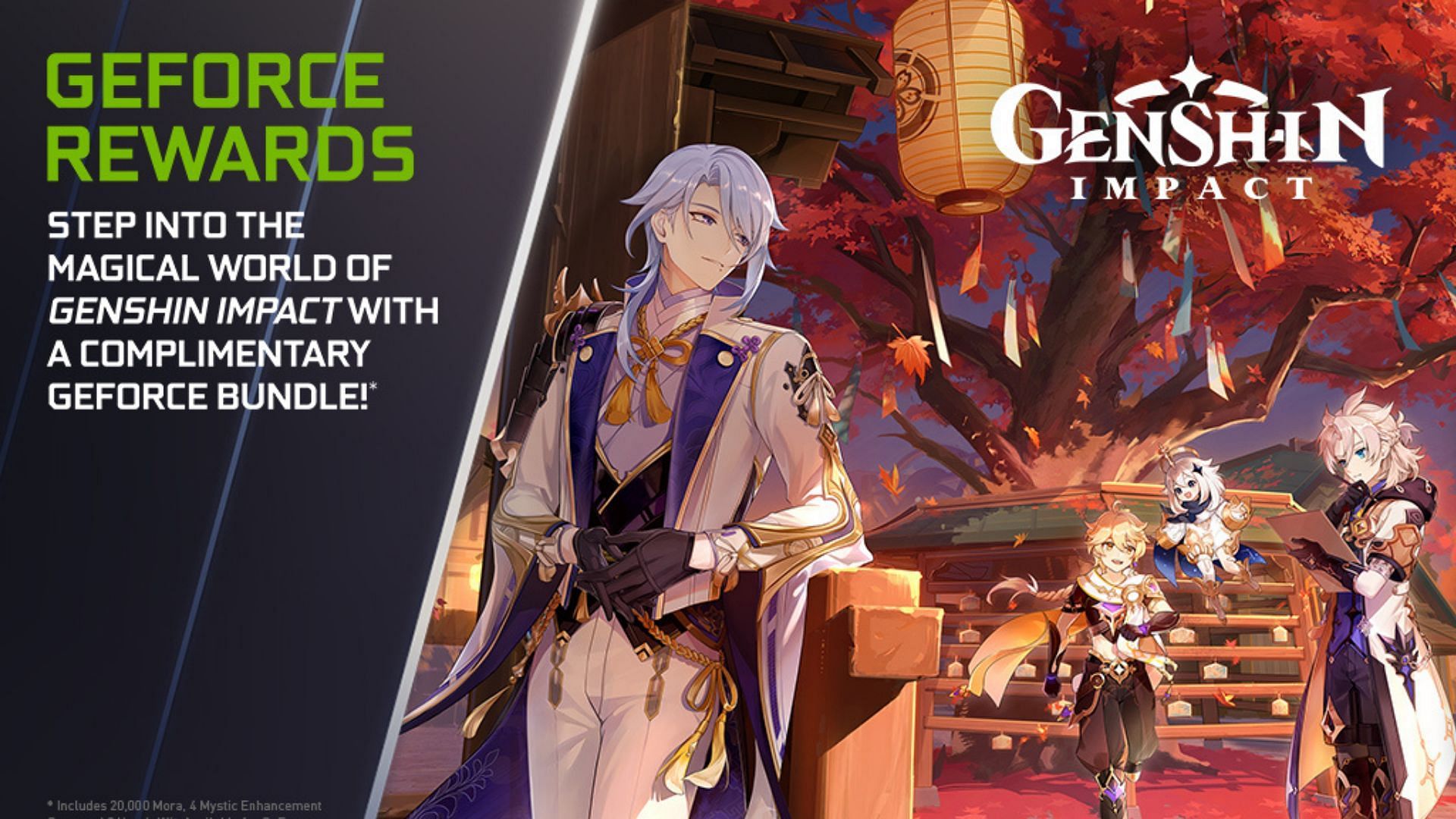 Nvidia &amp; HoYoverse Collab to handout redeem codes (Image via Genshin Impact)