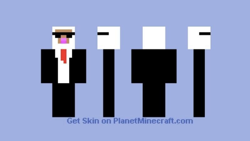 Business sheep w/ sunglasses (Image via CardsFan1/PlanetMinecraft)