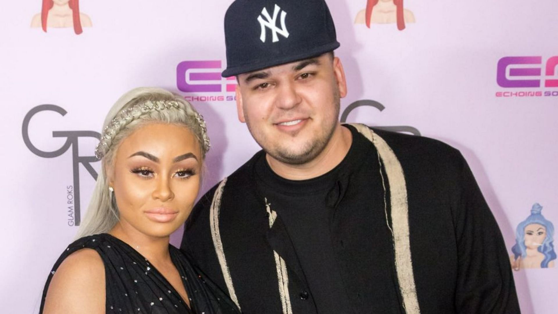 Blac Chyna and Rob Kardashian (Image via Leon Bennett/Getty Images)