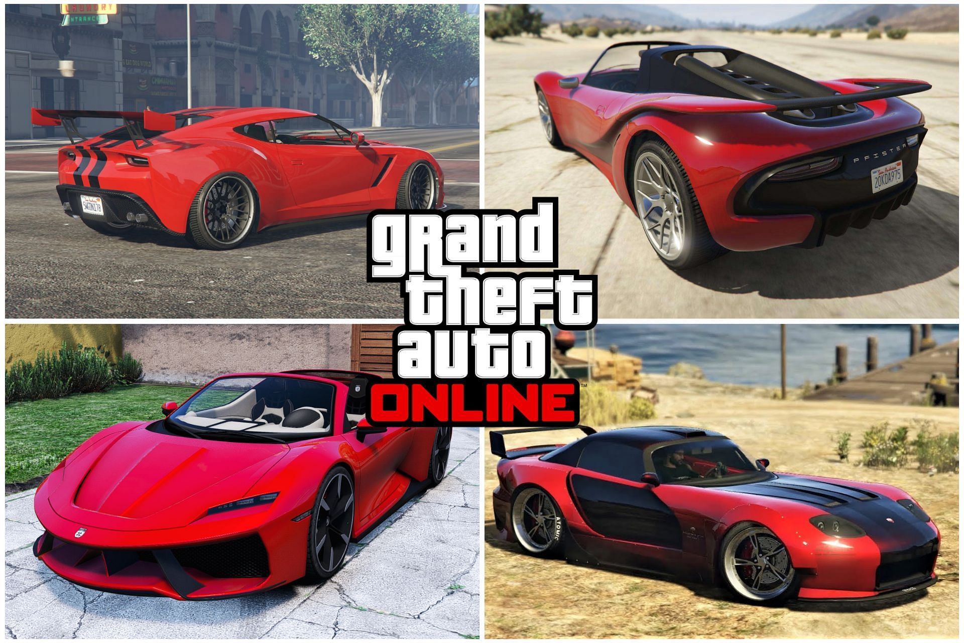 Fastest cars players can get in GTA Online (Images via Rockstar Games)