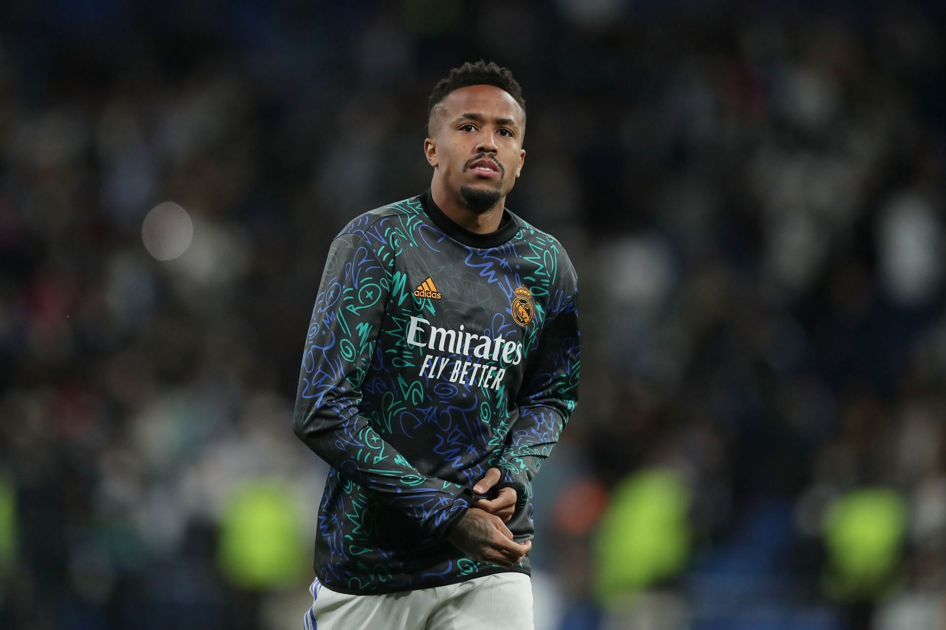 Eder Militao has been an assured presence at the back for Carlo Ancelotti this season.