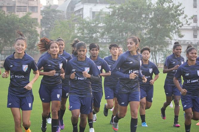 Indian eves trump Jordan riding on Manisha Kalyan's sensational strike