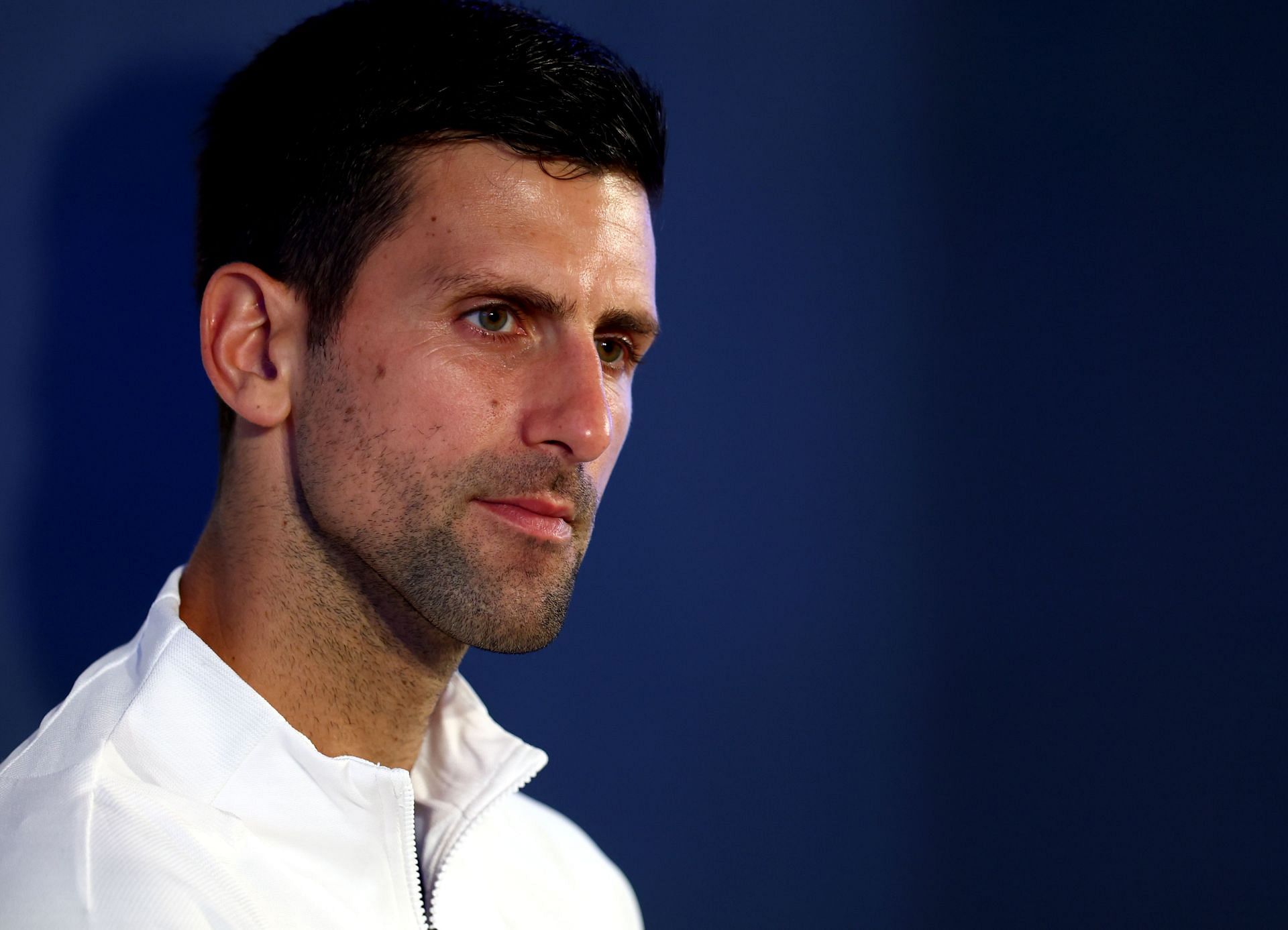 Novak Djokovic is two wins away from the Belgrade title.