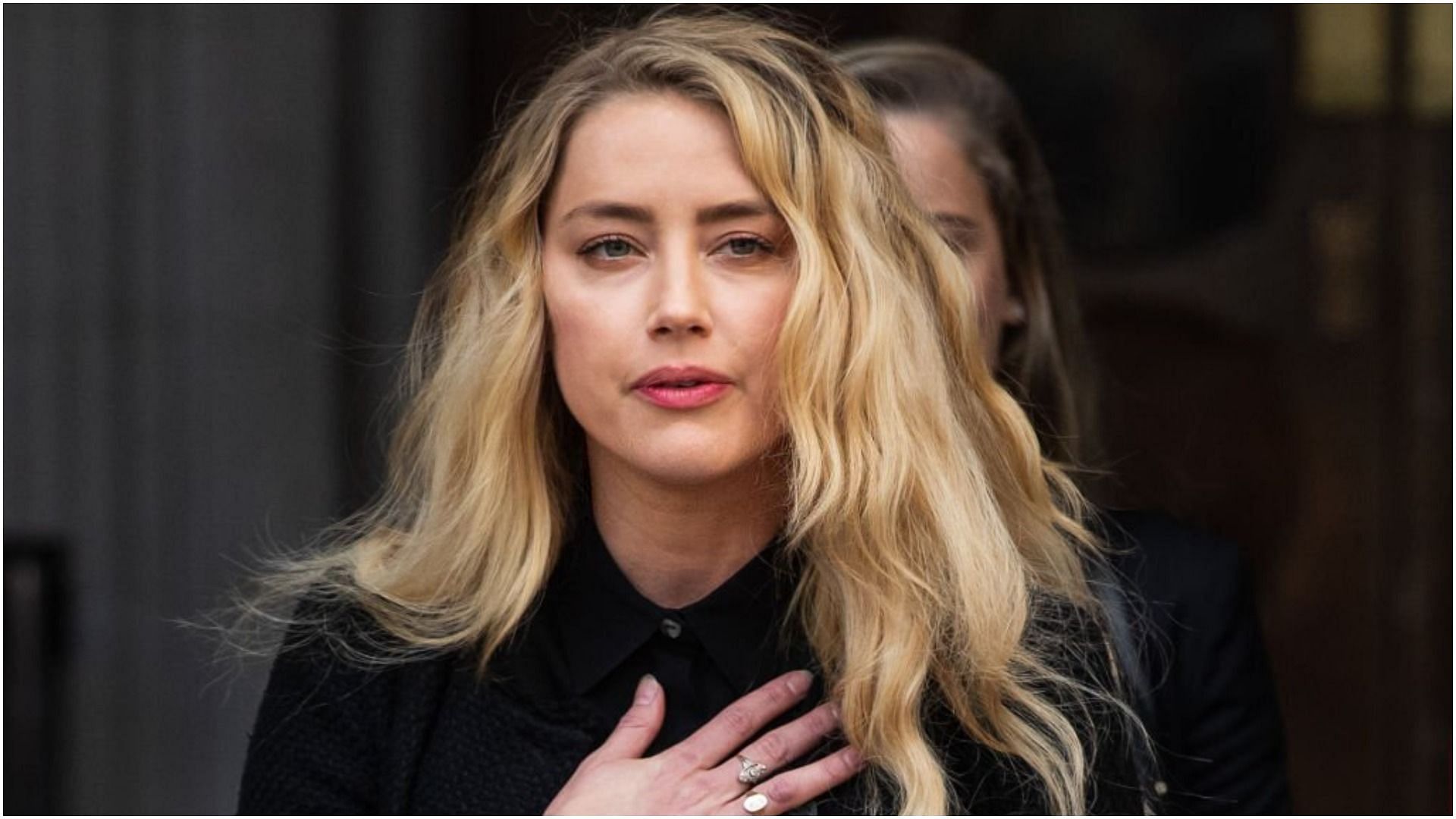 Milani Cosmetics has denied that Amber Heard was using their product (Image via Samir Hussein/Getty Images)