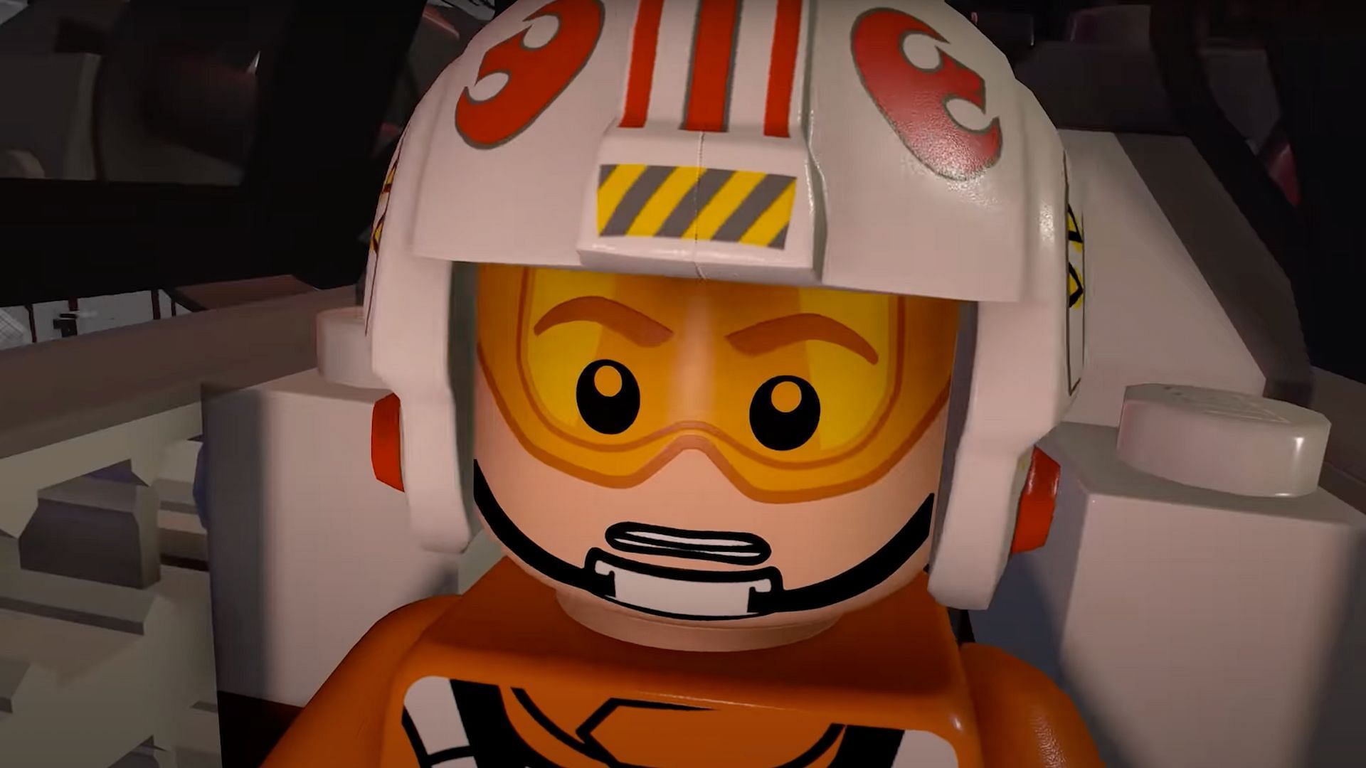 Players of Lego Star Wars: The Skywalker Saga can collect the keys to Jango&#039;s ship upon reaching the final platform (Image via Warner Bros.)