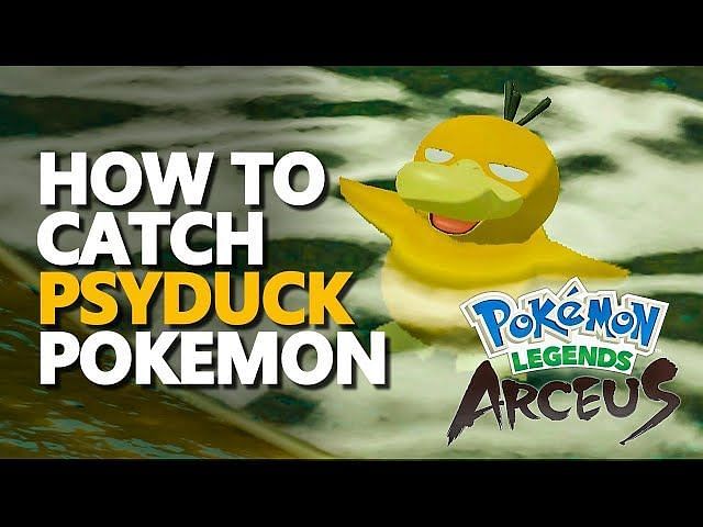 How to evolve Psyduck in Pokemon Legends: Arceus