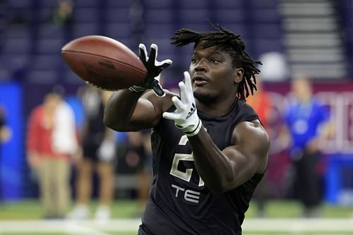 Jalen Wydermyer at the NFL Combine