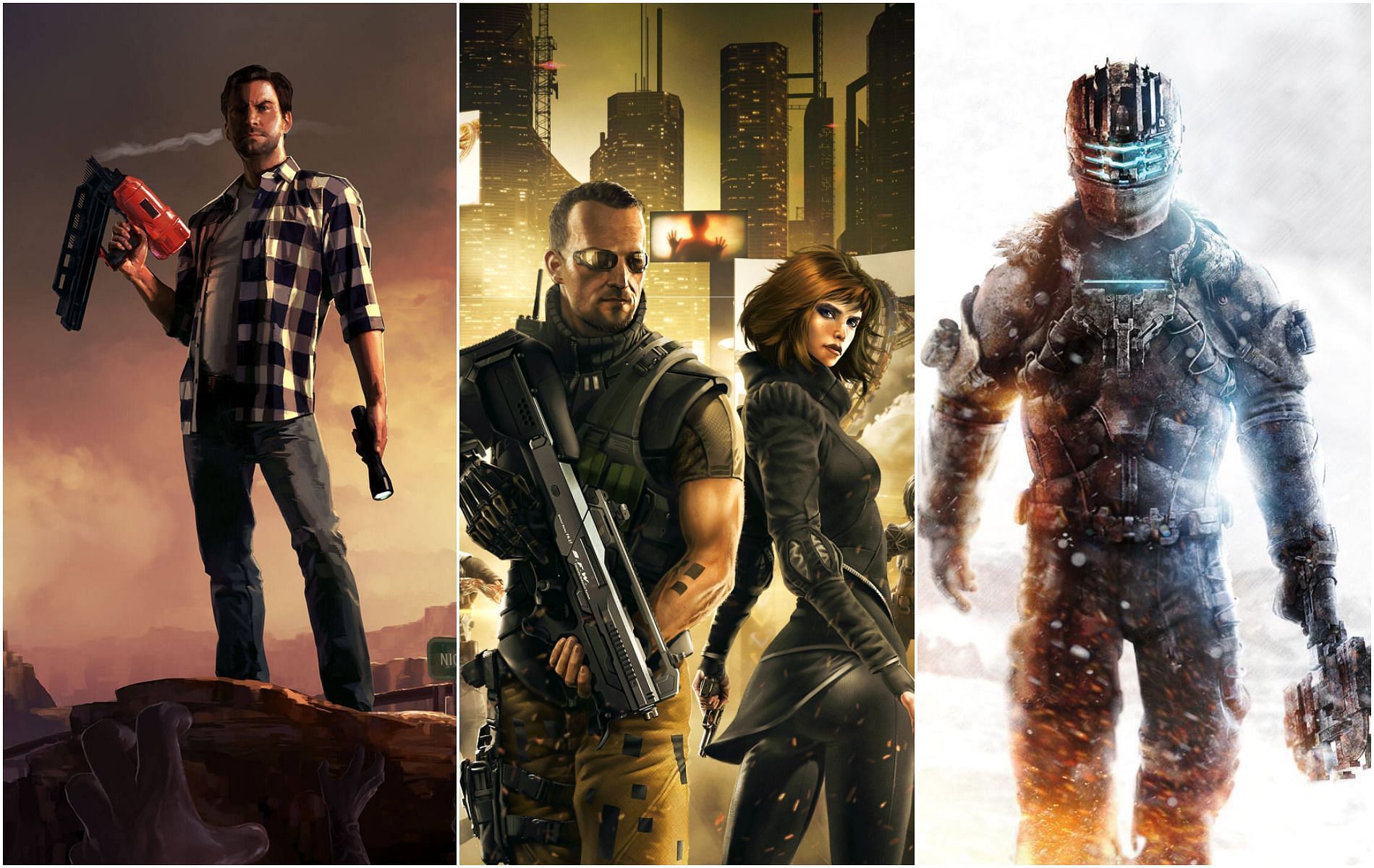 Did you enjoy any of these entries in these acclaimed video game franchises? (Images via Remedy Entertainment/Square Enix/EA)