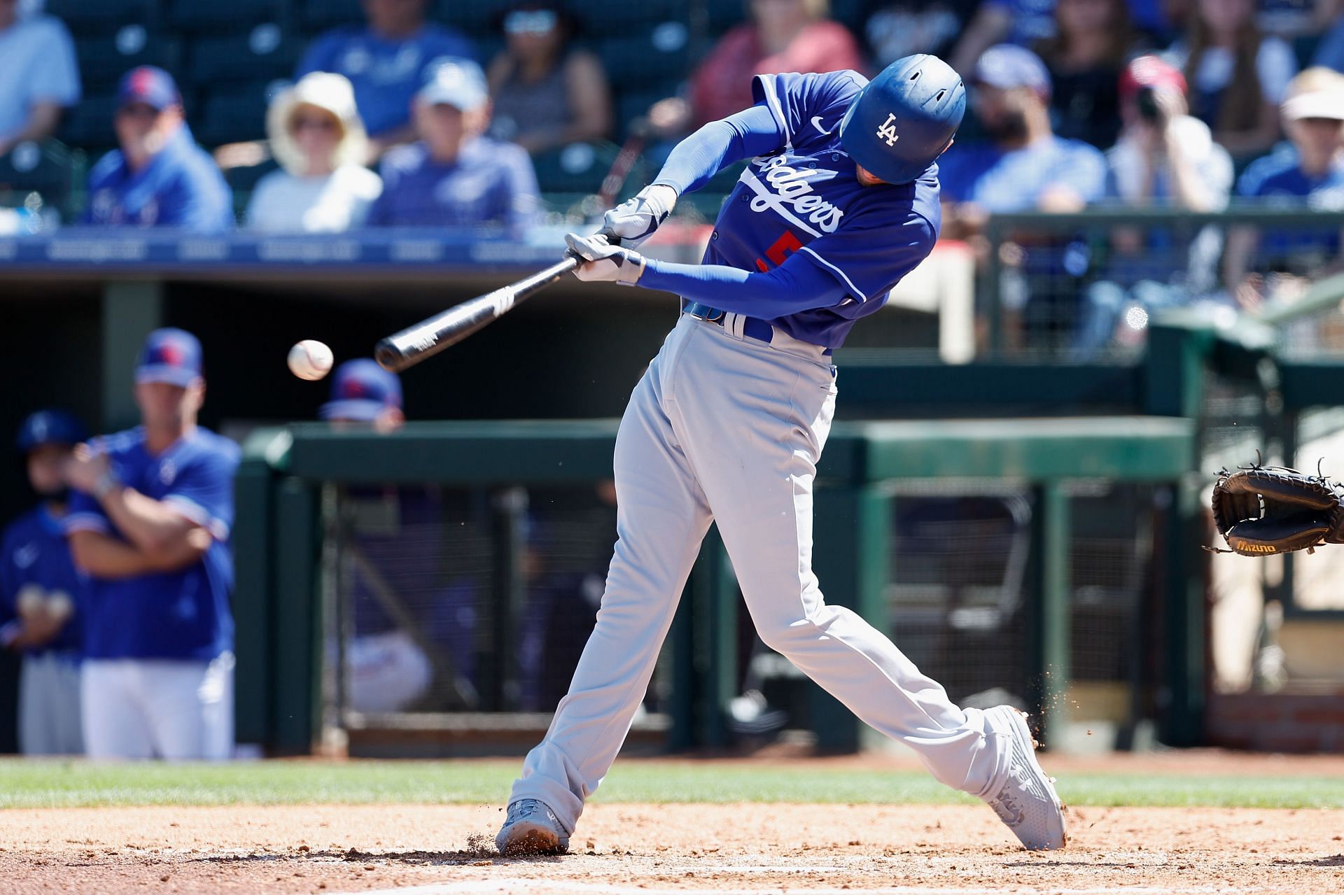 Freddie Freeman in Dodgers blue