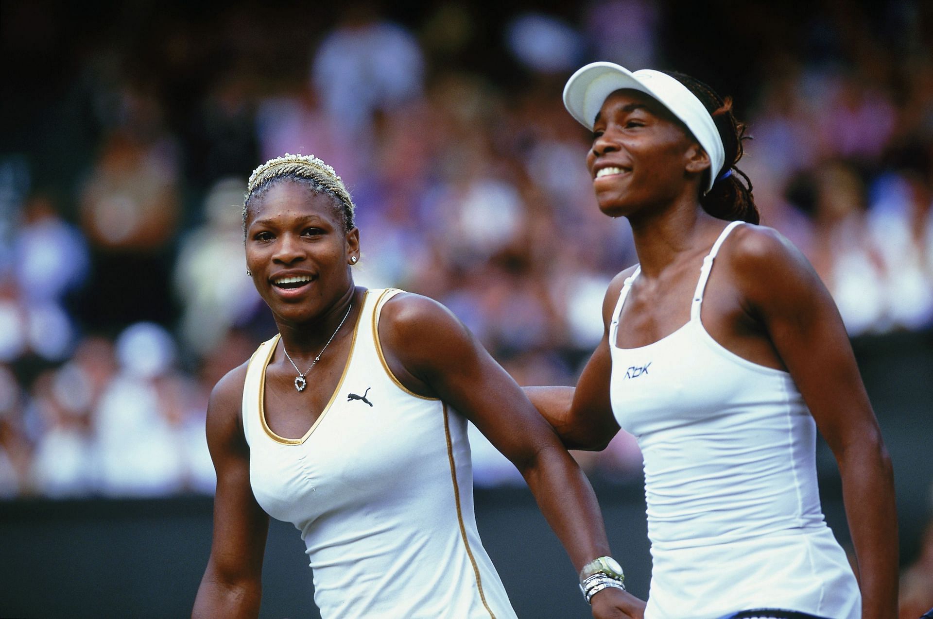 Serena Williams bested sister Venus in Wimbledon in 2002.