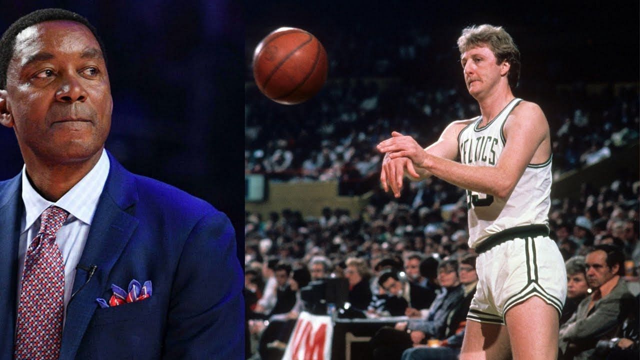 Isiah Thomas & # 039;  racist remarks against Larry Bird in 1987 earned him the ire of basketball fans. [Photo: YouTube]