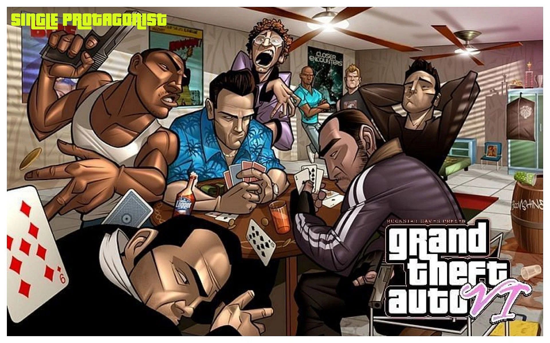 GTA 6 can be the game that goes back to the single protagonist approach (Image via Sportskeeda)