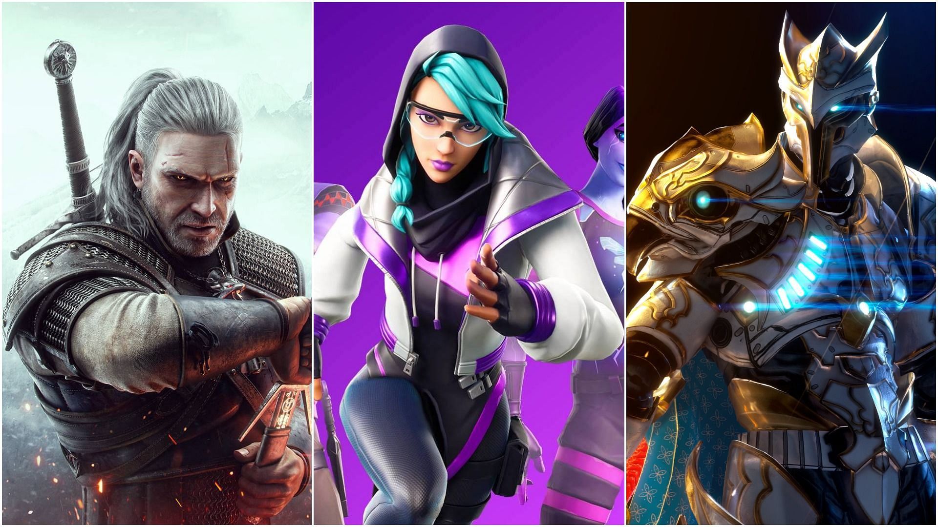 Which are the best games to try in April (Images via CD Projekt Red, Epic, Gearbox)