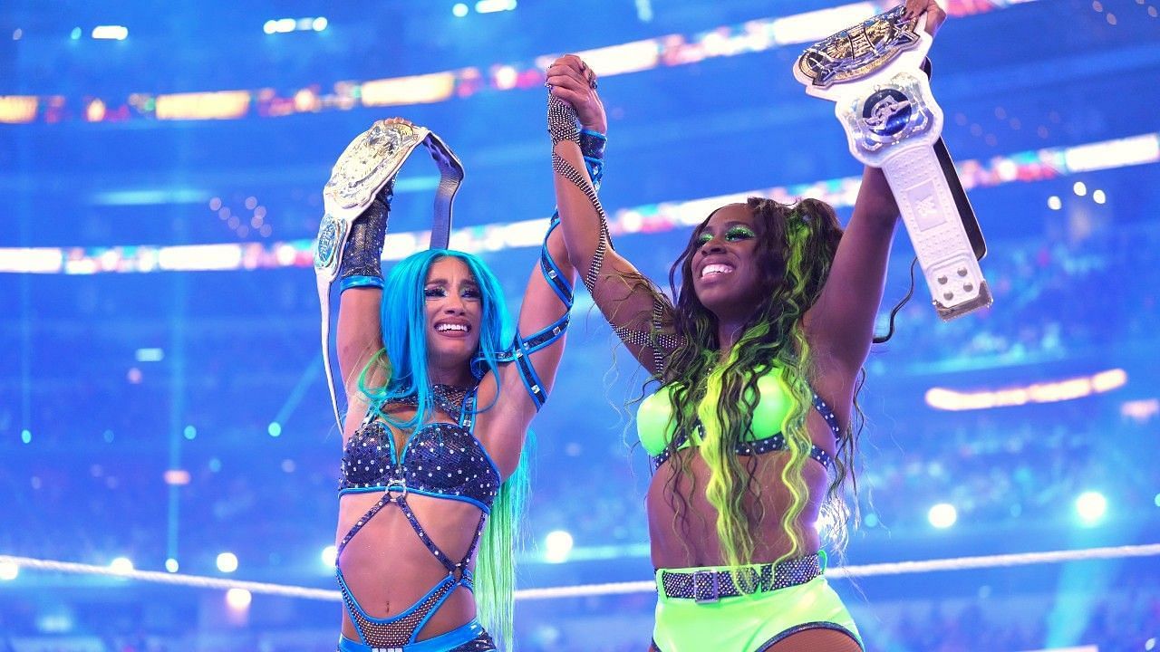 Sasha and Naomi are both former women&#039;s champions.