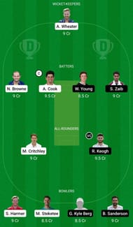 Dream11 Team for Essex vs Northamptonshire - County Championship Division One 2022.